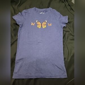 Blue Butterfly T-Shirt
